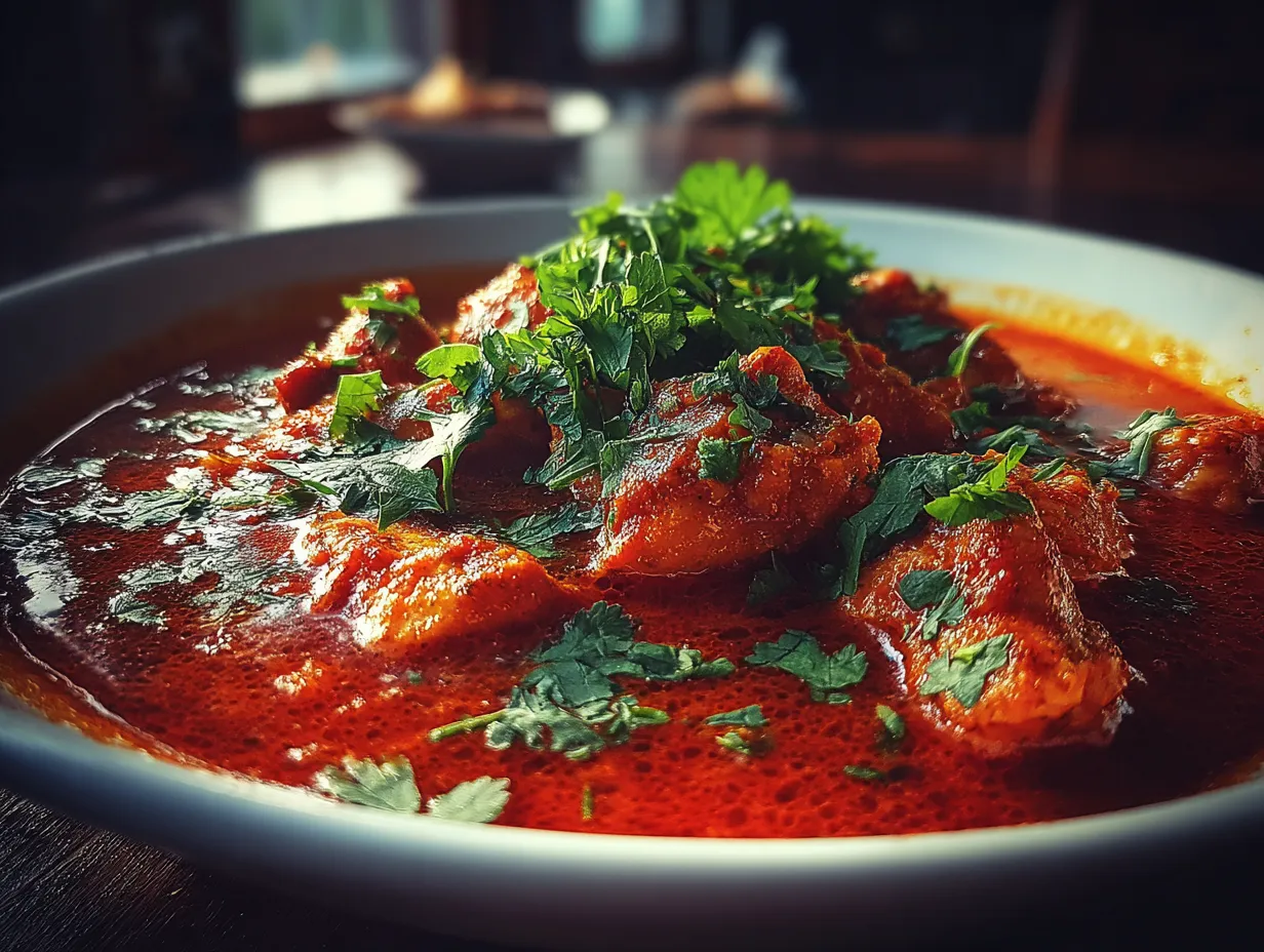 Authentic Chicken Masala Curry