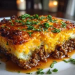 Beef Shepherd Pie with Sweet Potato Mash