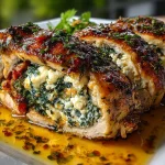 Greek Stuffed Chicken