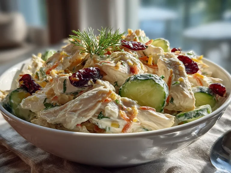 Greek yogurt chicken salad