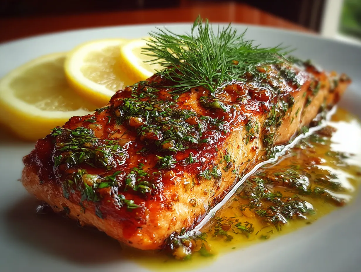 Lemon Dill Baked Trout Fillet