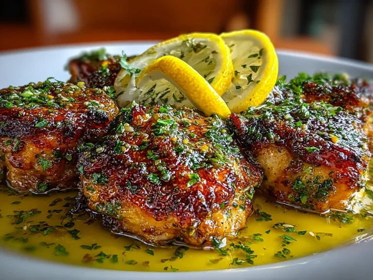 Lemon Pepper Chicken Thighs