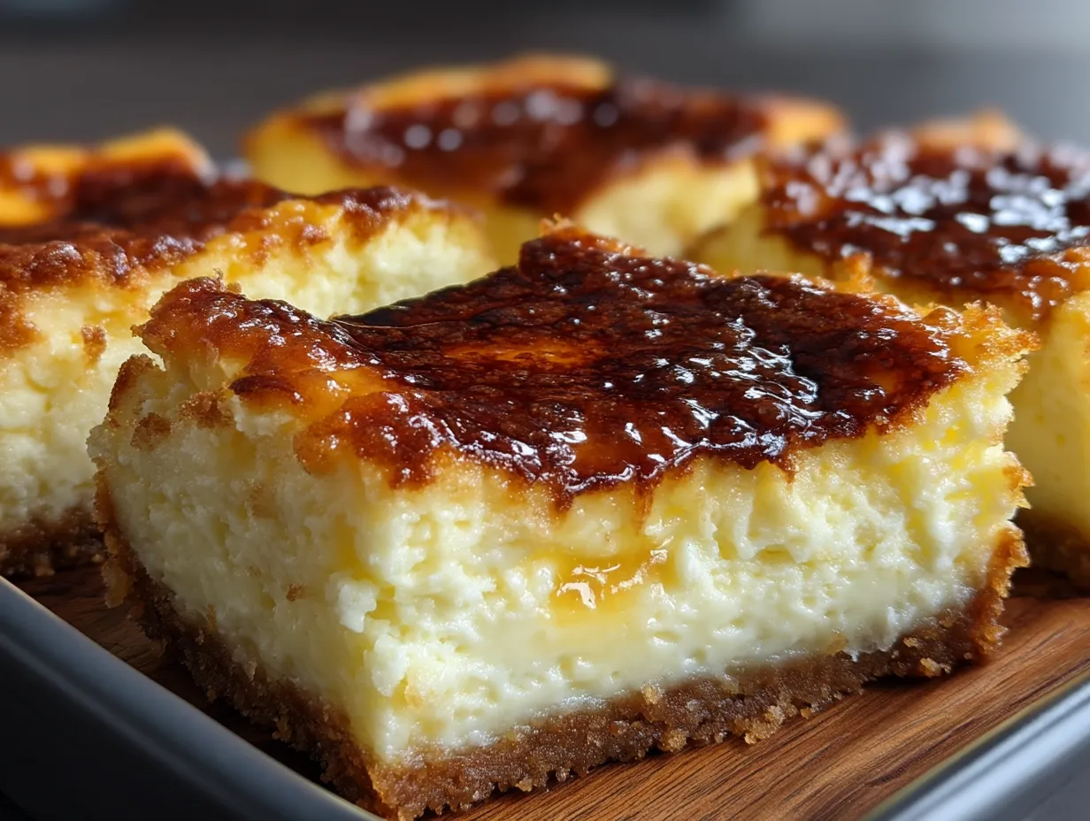 Serving Low Carb Keto Lemon Cheesecake Dessert Bars