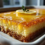 Low Carb Keto Lemon Cheesecake Dessert Bars