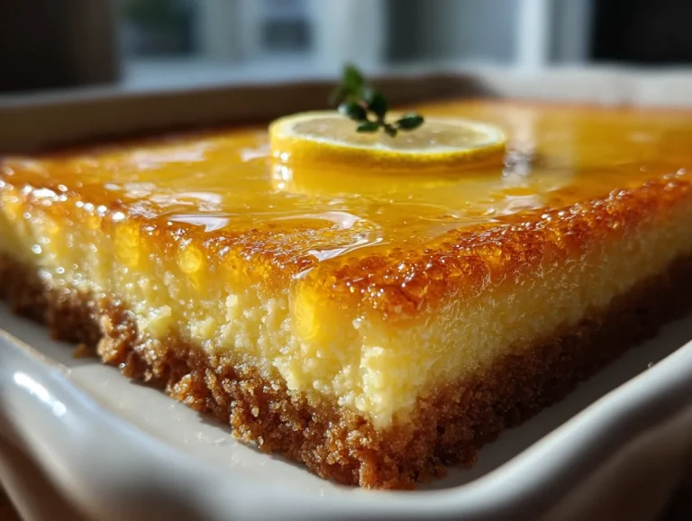 Low Carb Keto Lemon Cheesecake Dessert Bars