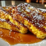 Pumpkin Puree French Toast with Cinnamon Butter