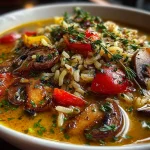 wild rice and mushroom soup